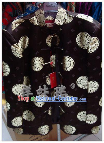 Traditional Chinese Famous Time-honored Rui Fu Xiang Tang Suit for Men