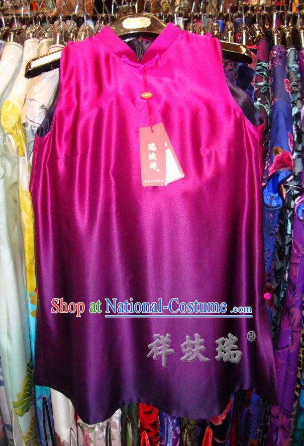 Beijing Rui Fu Xiang Silk Color Transition Shirt for Women