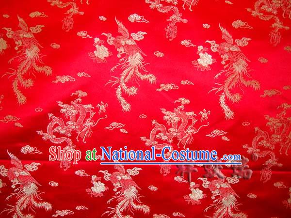 Traditional Chinese Beijing Rui Fu Xiang Silk Fabric