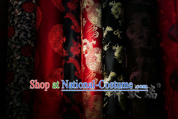 Traditional Chinese Beijing Rui Fu Xiang Silk Fabric