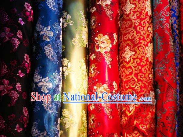 Traditional Chinese Beijing Rui Fu Xiang Silk Fabric