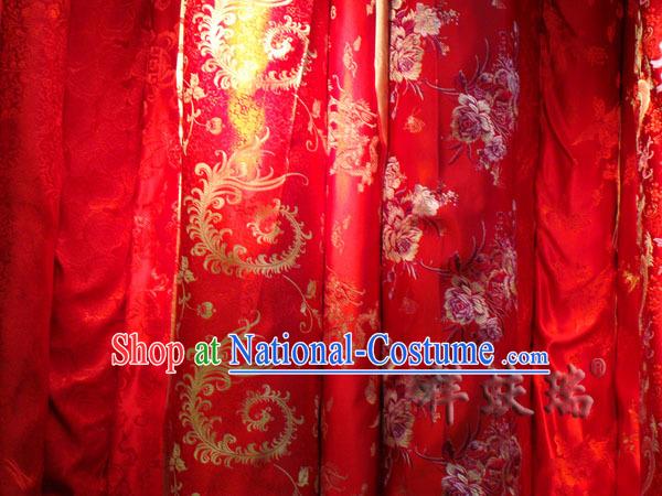 Traditional Chinese Beijing Rui Fu Xiang Silk Fabric