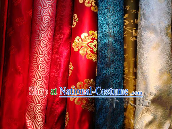 Traditional Chinese Beijing Rui Fu Xiang Silk Fabric