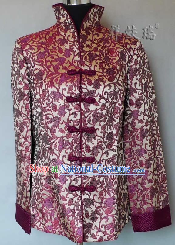 Famous Time-honored Rui Fu Xiang Silk Jacket for Women