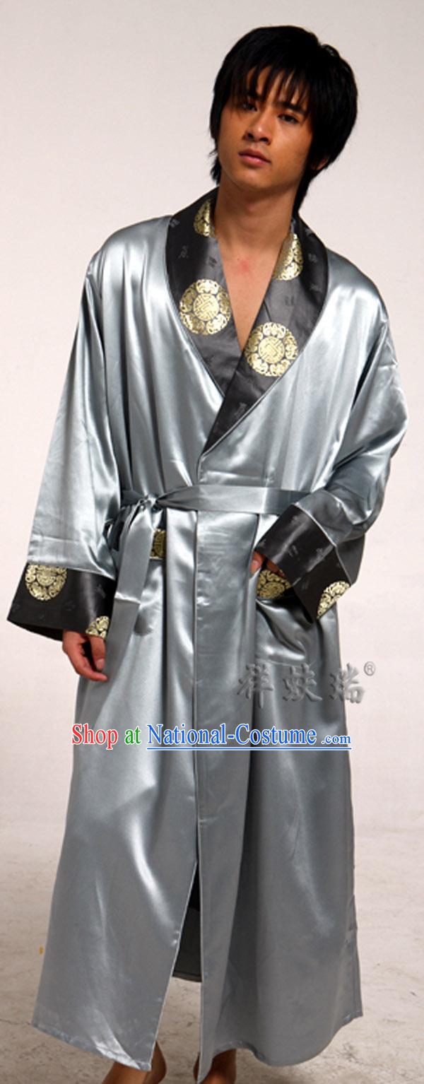 Traditional Chinese Beijing Rui Fu Xiang Silk Pajama for Men