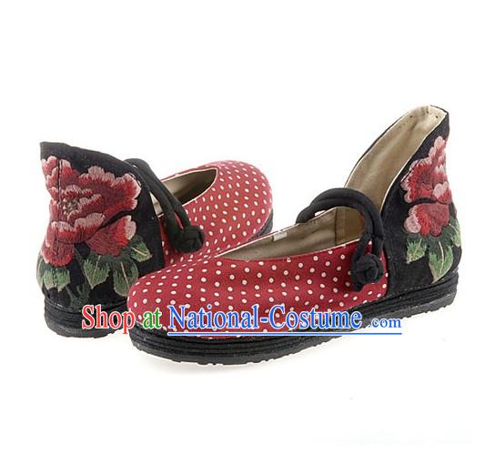 Traditional Chinese Handmade Cloth Shoes