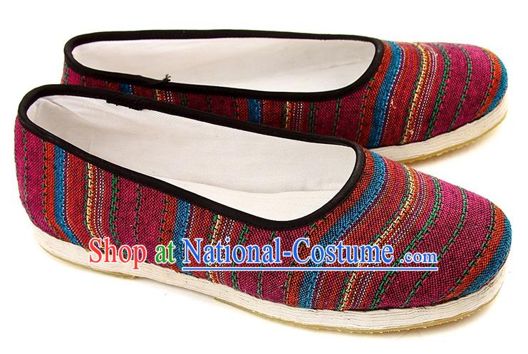 Traditional Chinese Beijing Bu Ying Zhai Cloth Shoes for Women