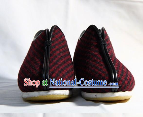 Chinese Handmade Bu Ying Zhai Cotton Shoes for Women