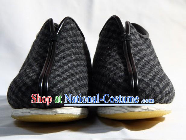 Chinese Handmade Bu Ying Zhai Cotton Shoes for Women