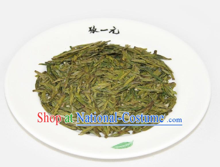 Traditional Supreme Chinese Zhang Yiyuan Shi Feng Xi Hu Longjing Tea Leaf