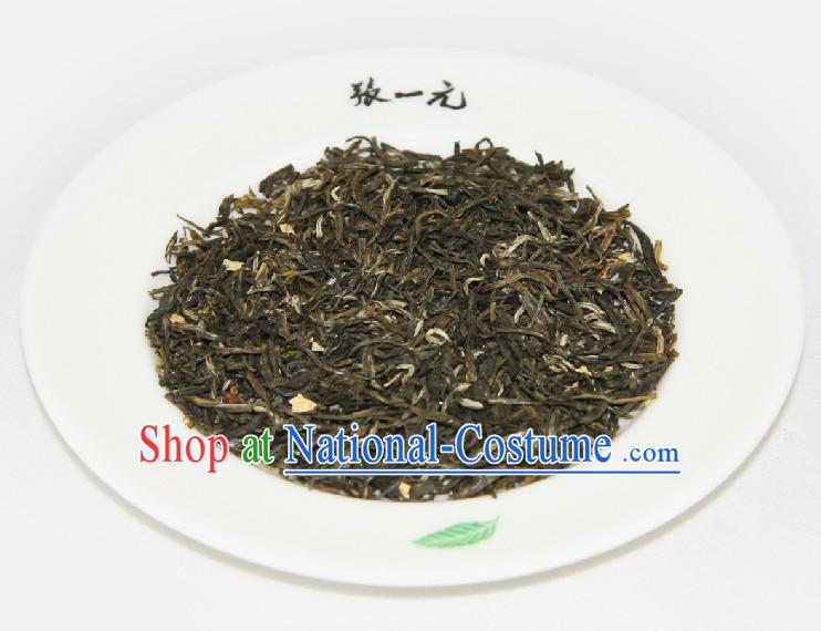 Chinese Zhang Yiyuan White Dragon Jasmine Tea Leaf