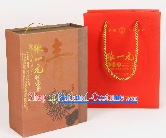 Chinese Zhang Yiyuan Anxi Tie Guanyin Tea Leaf in Gift Package