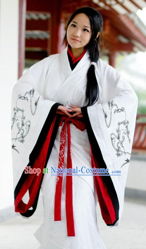 Traditional Chinese Female Hanfu Full Set