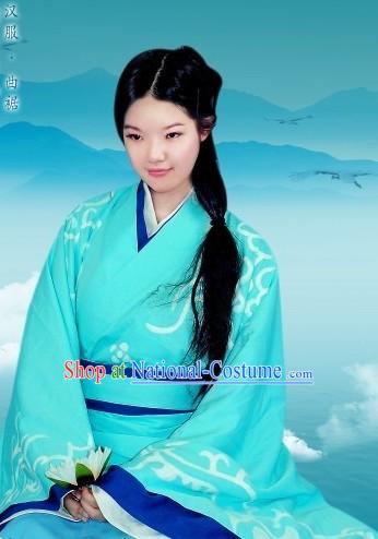 Traditional Chinese Han Clothing Complete Set for Women