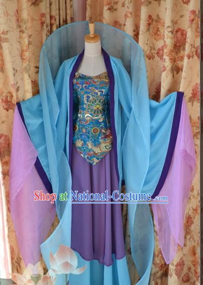 Chinese Ancient Dance Costumes Complete Set