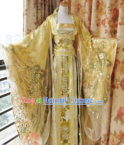 Ancient Chinese Palace Empress Costumes Complete Set