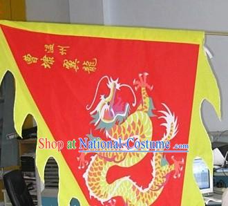 Traditional Chinese Dragon Flag