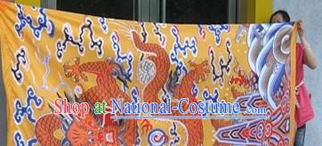 Large Chinese Dragon Banner