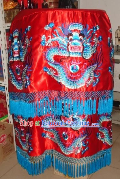 Large Chinese Dragon Umbrella Flag