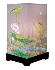 Traditional Chinese Hand Painted Desk Palace Lantern