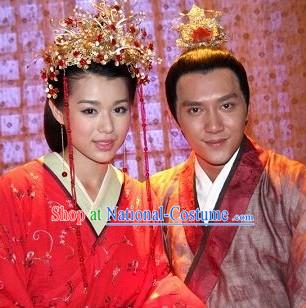 Ancient Chinese Wedding Coronets for Men and Women