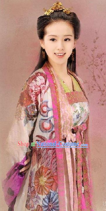 Ancient Chinese Diao Chan Costumes Full Set