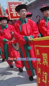 Chinese Sedan chair Bearer Costumes for Men