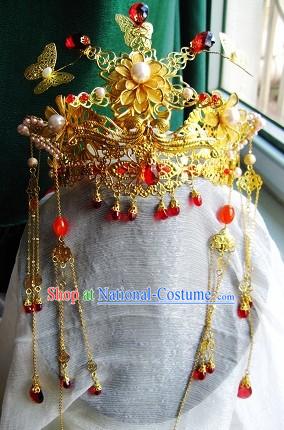 Ancient Chinese Wedding Headpiece Complete Set