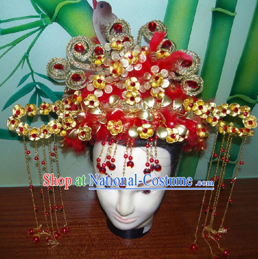 Ancient Royal Wedding Bride Phoenix Hat