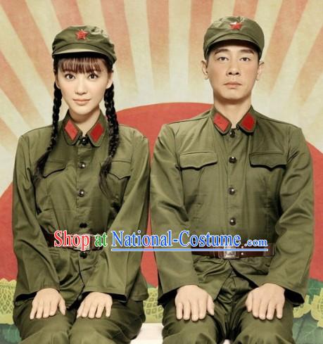 Chinese Reminiscence Old Time Uniform