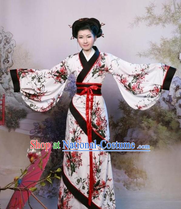 Traditional Chinese Gu Zhuang Han Fu Clothing for Women