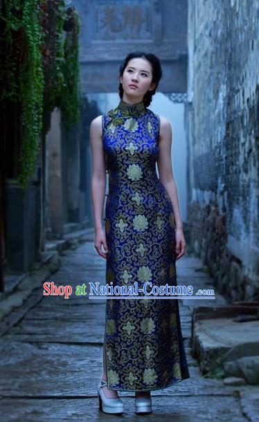 Chinese Classical Long Cheongsam