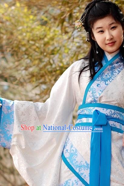 Han Chinese Clothing Qu Ju Garment Set for Women