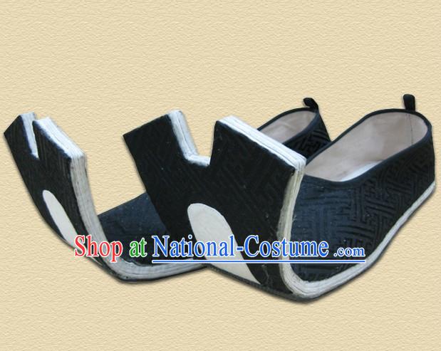 Traditional Han Chinese Clothing Royal Male Shoes