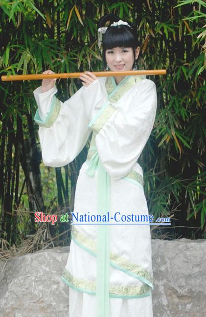 Ancient Chinese Musician Clothes Complete Set for Women