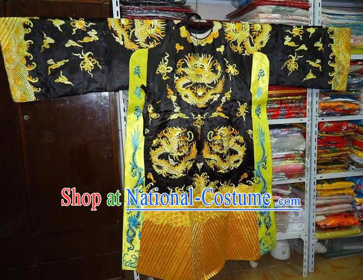 Chinese Opera Tuan Long Mang Embroidered Dragon Costumes