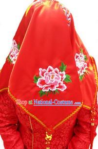 Traditional Chinese Silk Red Wedding Cloth