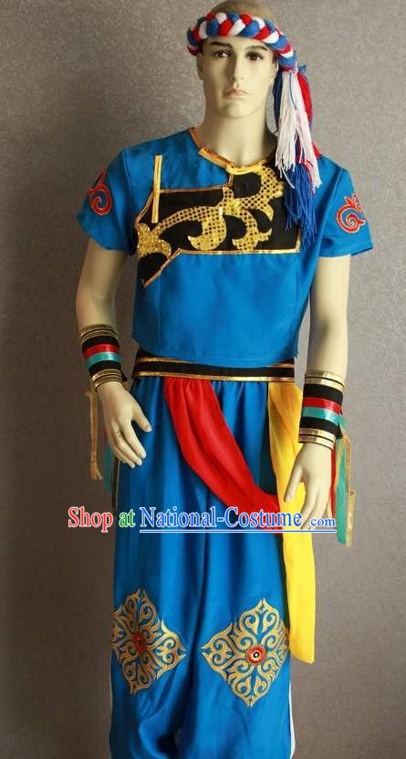 Chinese Minority Dance Costumes for Men