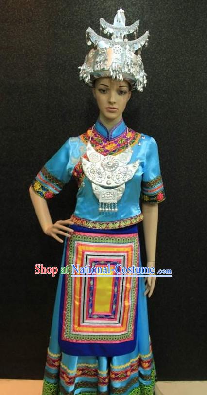 Chinese Miao Clothing and Hat