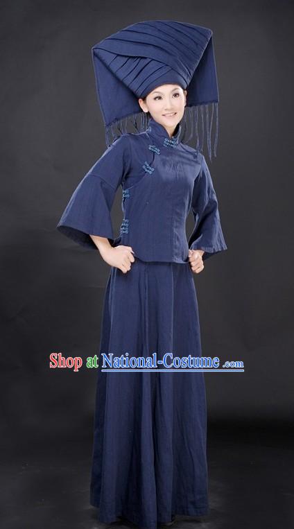 Traditional Chinese Ethnic Dance Costumes