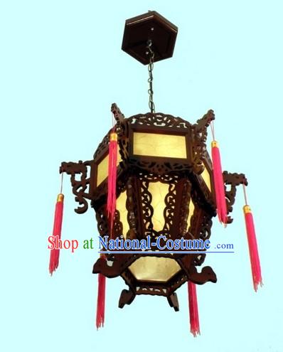 Traditional Chinese Palace Wooden Lantern