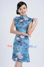 Chinese Summer Lotus Qipao