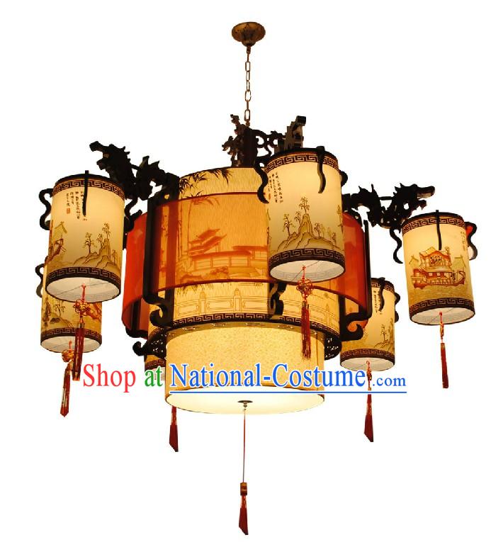 661 Inches Chinese Large Palace Lantern Set