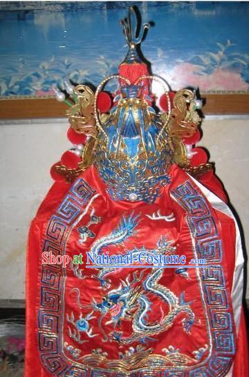 Ancient Chinese Opera General Helmet Hat