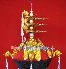 Ancient Chinese Phoenix Crown Hat