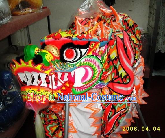 Supreme Fluorescent Dragon Dancing Costume Complete Set