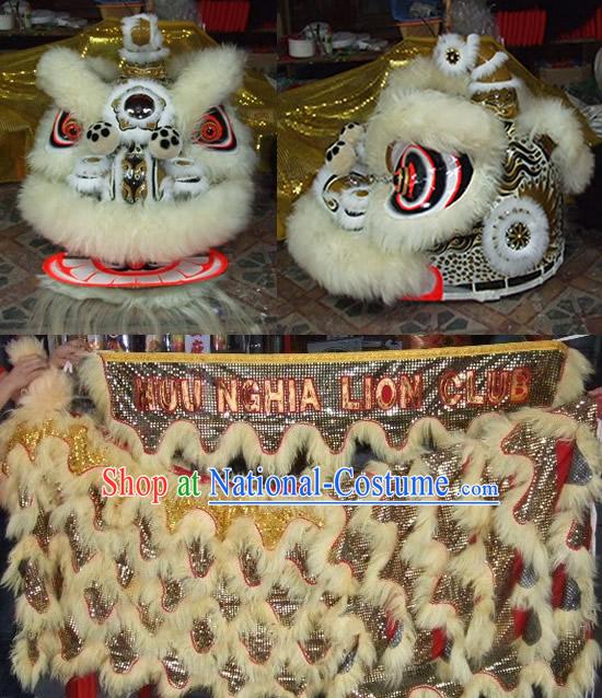 Classical Leopard Lion Dance Costume Complete Set