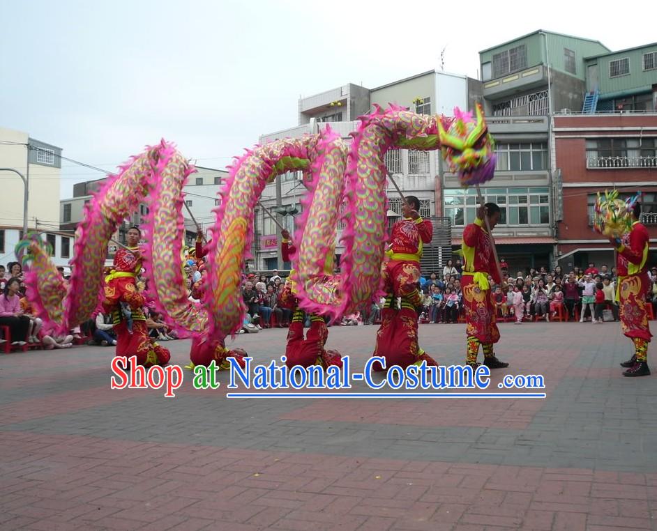 Competition and Parade Dragon Dancing Costumes Complete Set