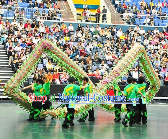 Illuminated Dragon Dance Equipment Costumes Complete Set