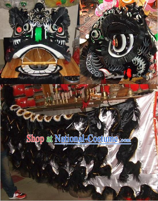 Supreme Classical Zhang Fei Lion Dance Costume Complete Set